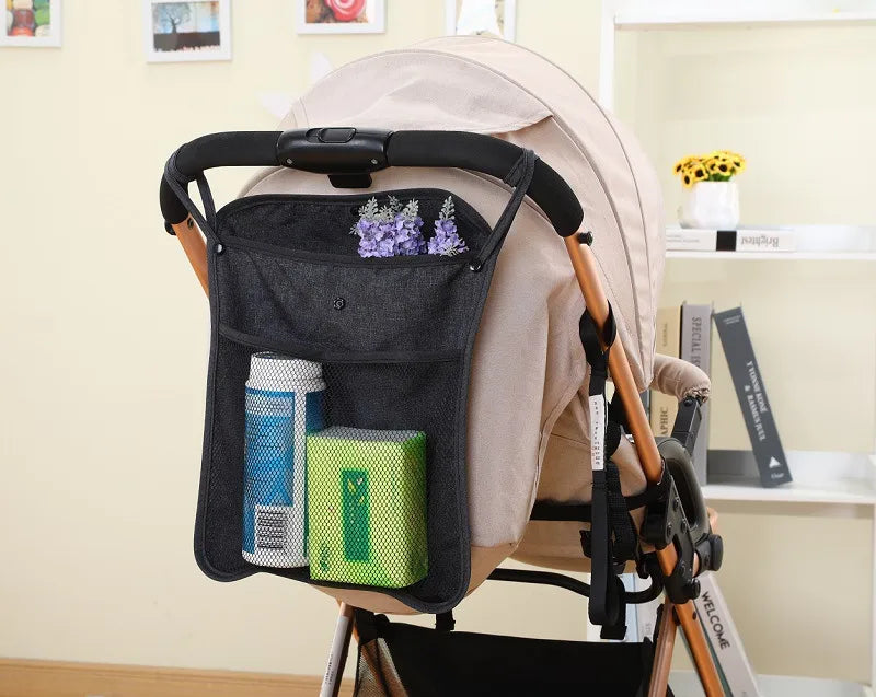 Baby Stroller Hanging Bag Baby Stroller Portable Multifunctional Large Capacity Storage Hanging Bag Universal