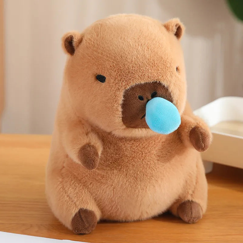 Trendy Capybara Plush Toy Cute Birthday Gift Children's Stuffed Animal Doll Transforming Plushie PP Cotton Material
