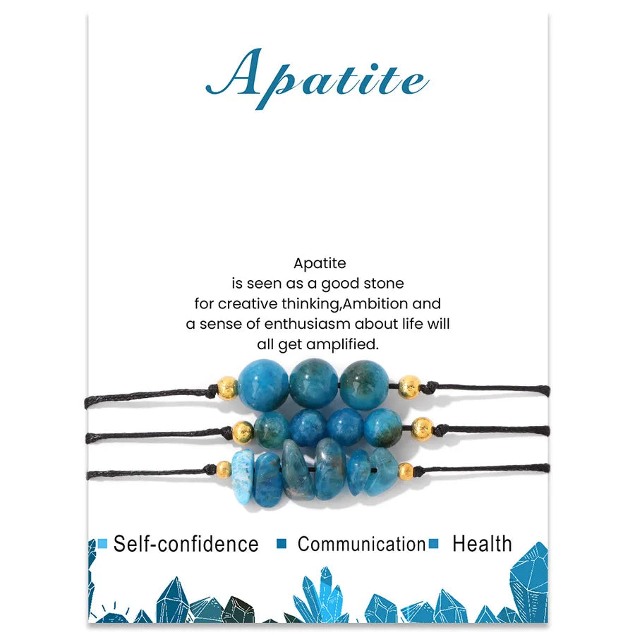 Simple Style Classic Style Round natural stone Bracelets In Bulk