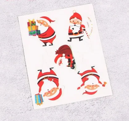 Christmas Fashion Cartoon Party Cake paper tray
