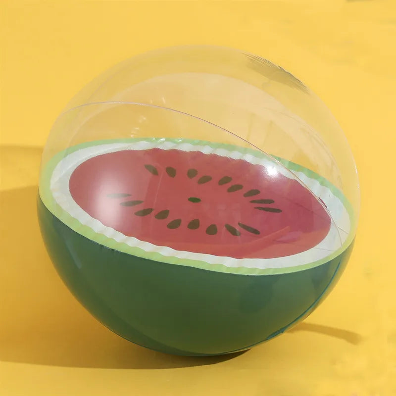 simple style classic style printing plastic inflatable ball swimming accessories 1 piece