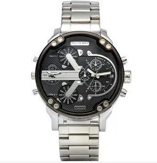 classic style commute color block single folding buckle quartz men's watches