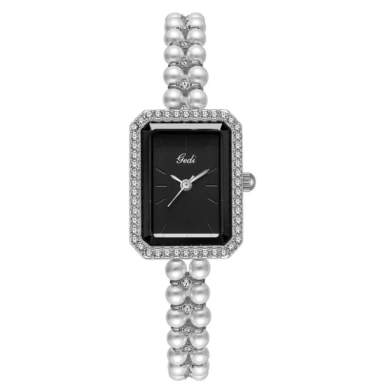 Elegant Geometric Jewelry Buckle Quartz Women's Watches