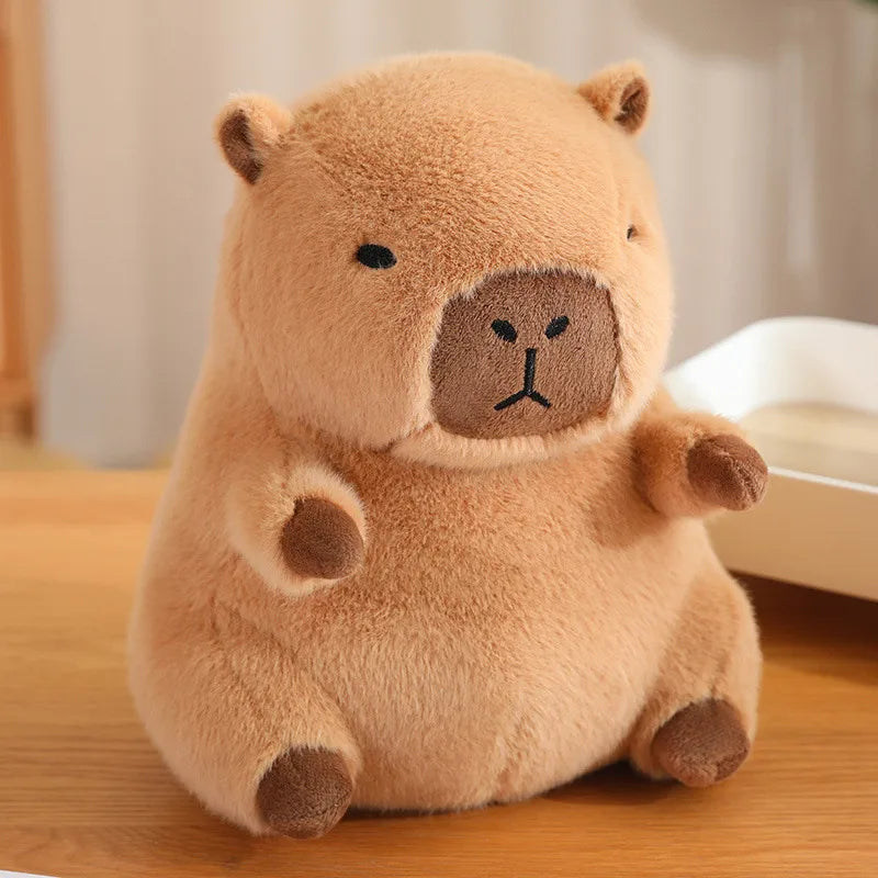 Trendy Capybara Plush Toy Cute Birthday Gift Children's Stuffed Animal Doll Transforming Plushie PP Cotton Material