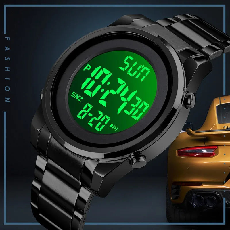 Simple Style Solid Color Electronic Women's Watches