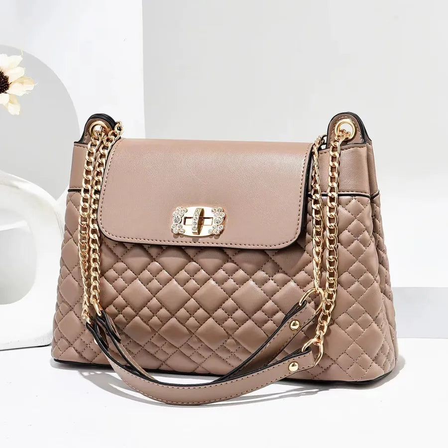Large quantity super cost-effective versatile underarm bag handbag rhombus women's bag shoulder bag messenger bag foreign trade hot bag