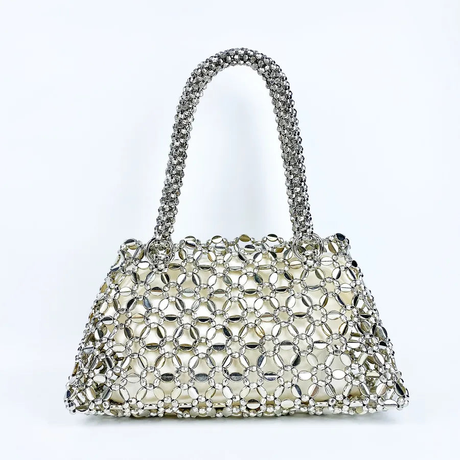 Women's Medium Arylic Solid Color Elegant Square Open Handbag