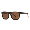 modern style solid color pc square full frame men's sunglasses