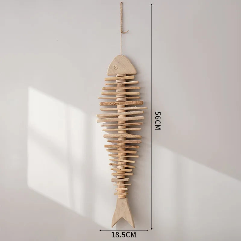 Marine Style Fish pine pendant Wall Art