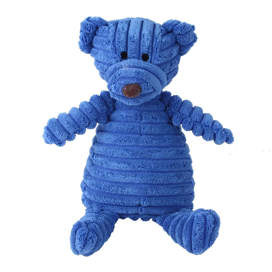 cute cloth animal pet toys