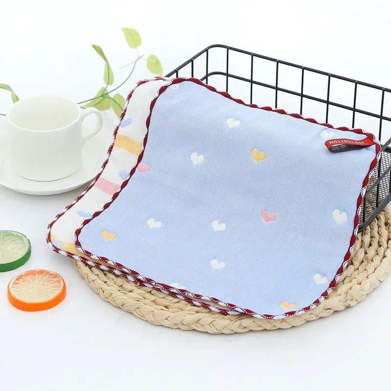 Cute Cartoon Cotton Burp Cloths Baby Accessories