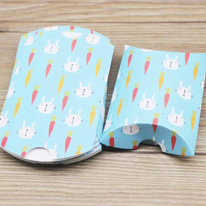 Multicolor Handmade Christmas Gift Box Wedding Candy Swan Packaging Box Floral Design Jewelry Present Container