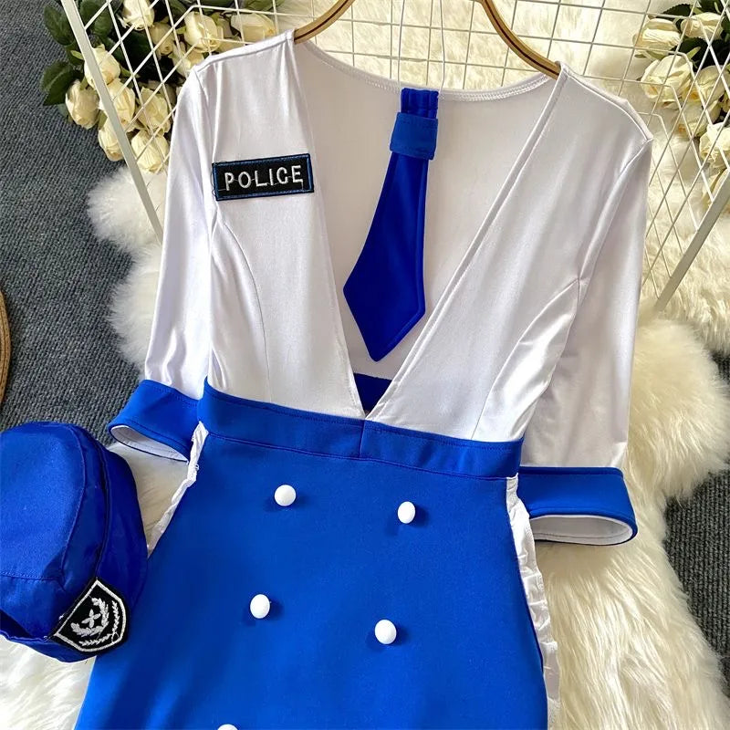 Women's Daily Bodysuits Business Sexy Solid Color Shorts V-Opening Rompers