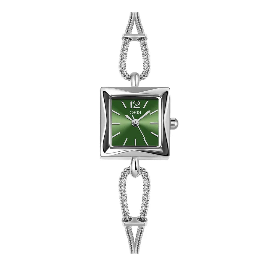 Japanese Style Solid Color Jewelry Buckle Quartz Watch Women's Watches