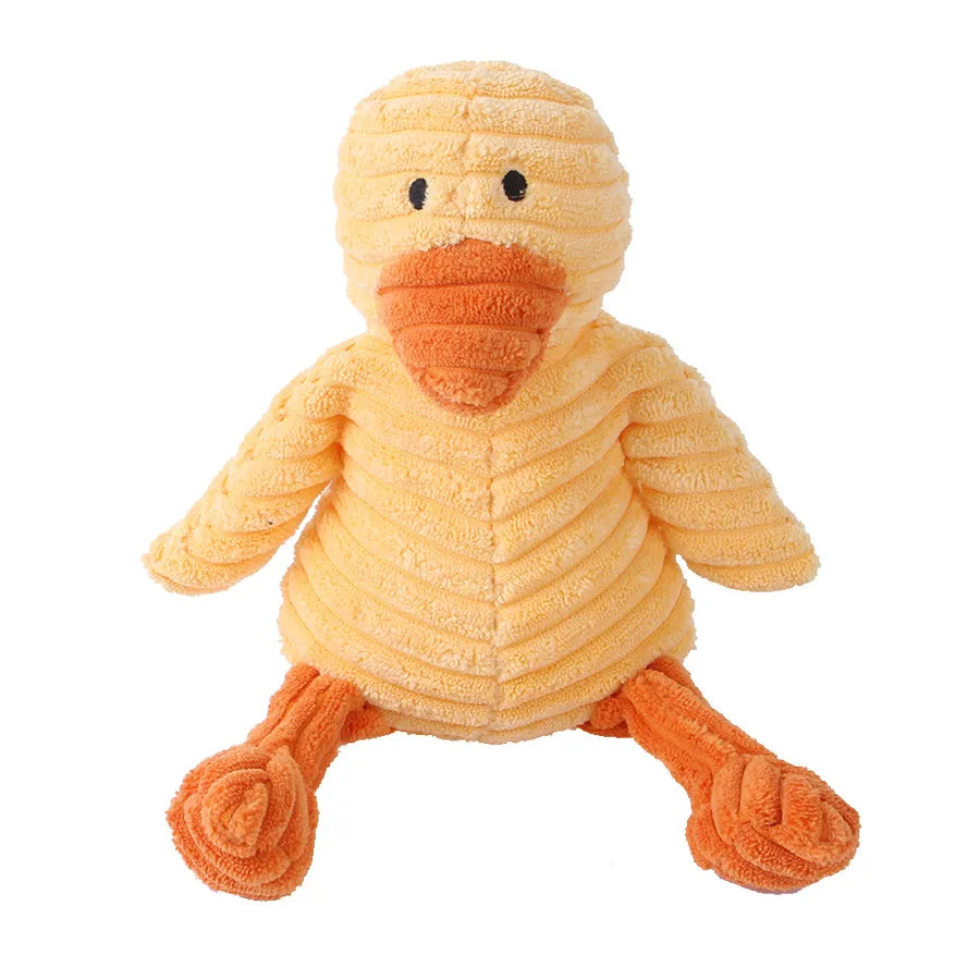 cute cloth animal pet toys