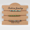 Simple Style Geometric natural stone Agate Bracelets In Bulk