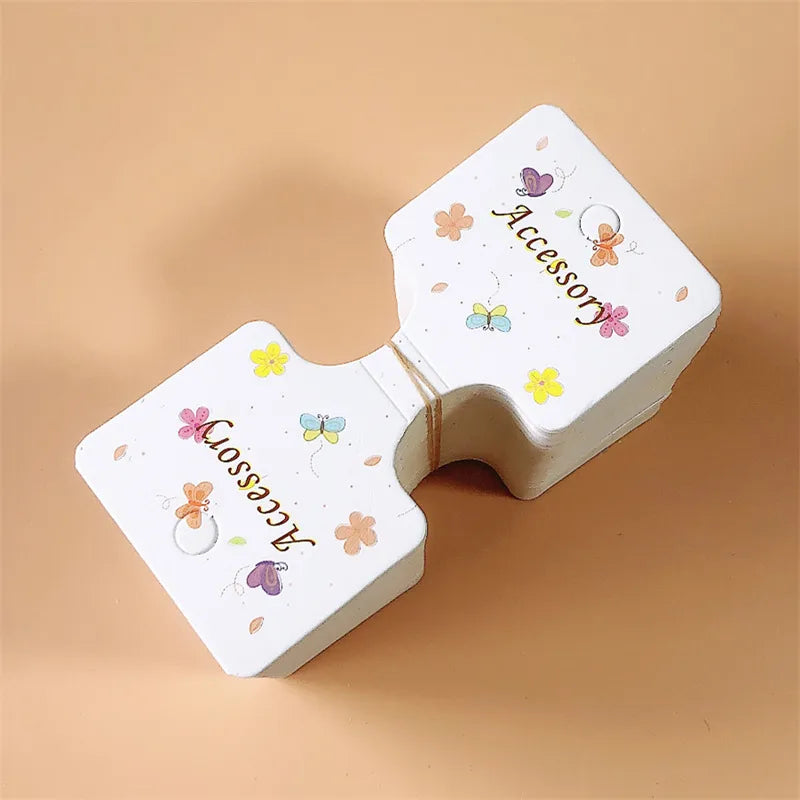 simple style letter paper jewelry packaging bags