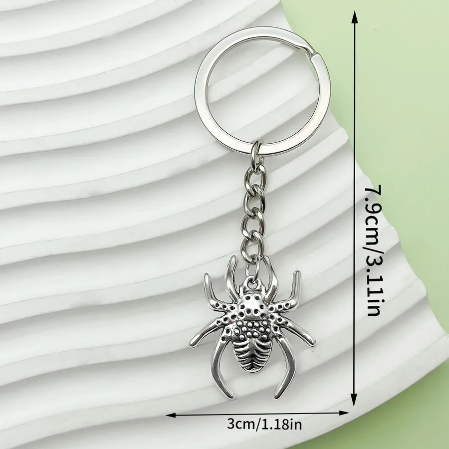 Halloween Ghost Cartoon Couple Car Keychain Pendant Ring Creative Personalized Alloy Bag Decorations Small Hanging Ornaments