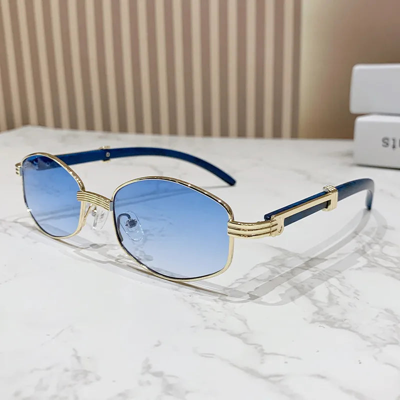 Basic Simple Style Geometric Ac Polygon Full Frame Women's Sunglasses