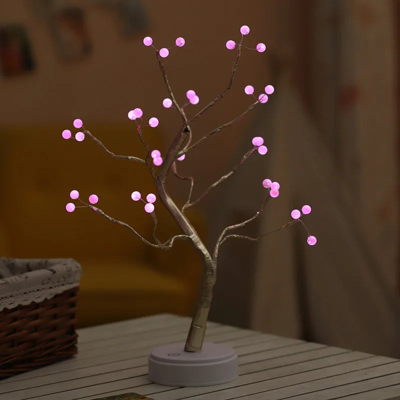 Christmas Retro Simple Style Star Tree Plastic Indoor Party Lightings