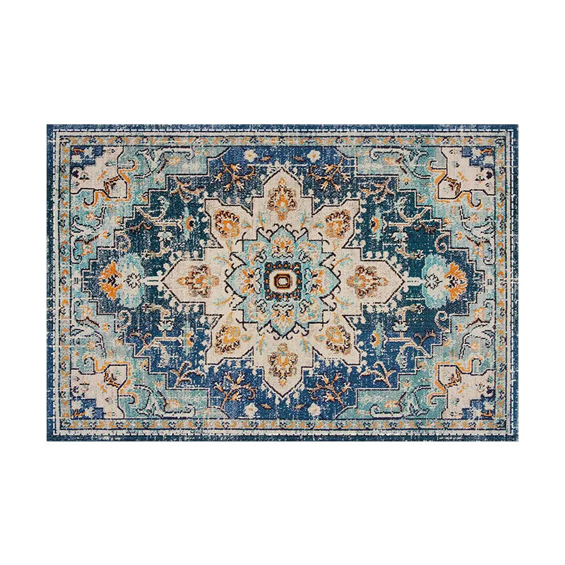 Vintage Style Bohemian Style Argyle Linen Placemat 1 Piece