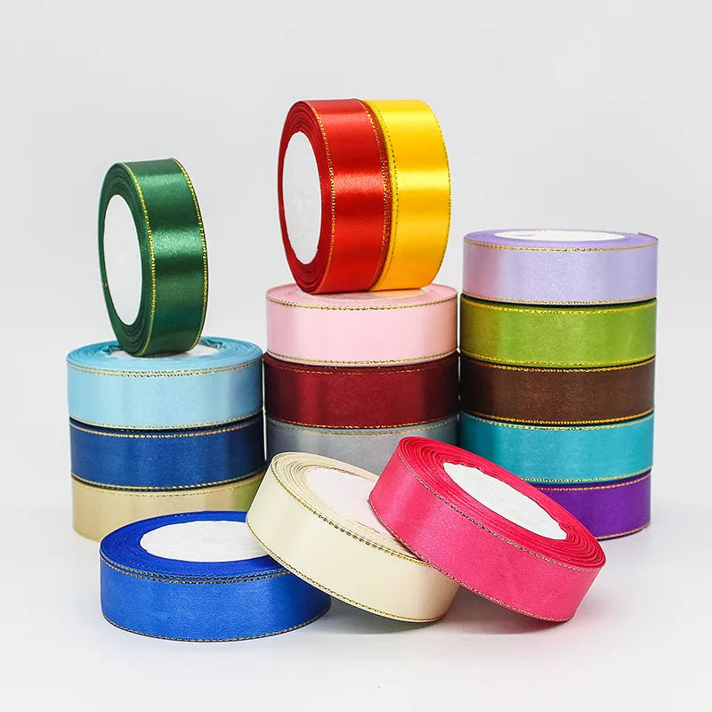 Classic Style Solid Color Polyester Holiday Wedding Birthday Party Supplies Gift Wrapping Supplies 1 Roll