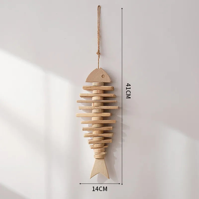 Marine Style Fish pine pendant Wall Art