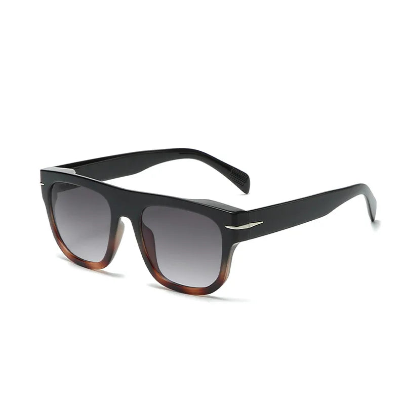 men's fashion geometric pc square sunglasses