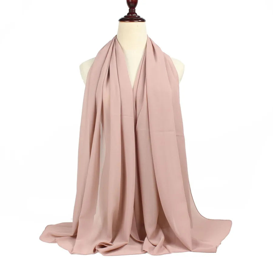 Unisex Basic Simple Style Solid Color Polyester Kerchief