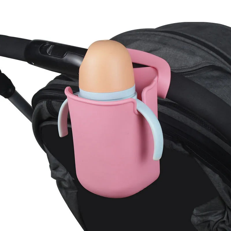 Solid Color Edible silicon Cup holder Baby Accessories