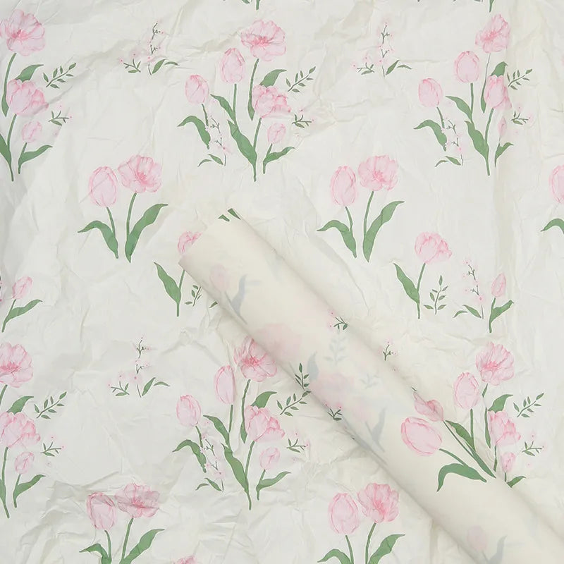 Sydney paper white bouquet packaging baking lining wrapping paper flowers floral wrapping paper hand-rolled paper preservative paper
