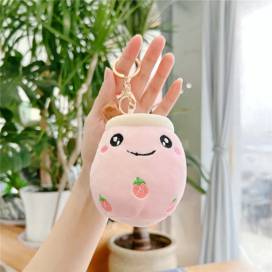 cute cartoon pp cotton women's bag pendant keychain