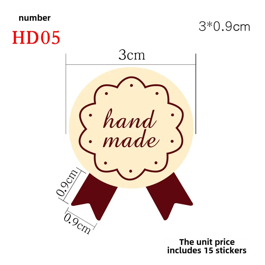 hand made sticker black pudding sticker baking push push music handmade sealing adhesive