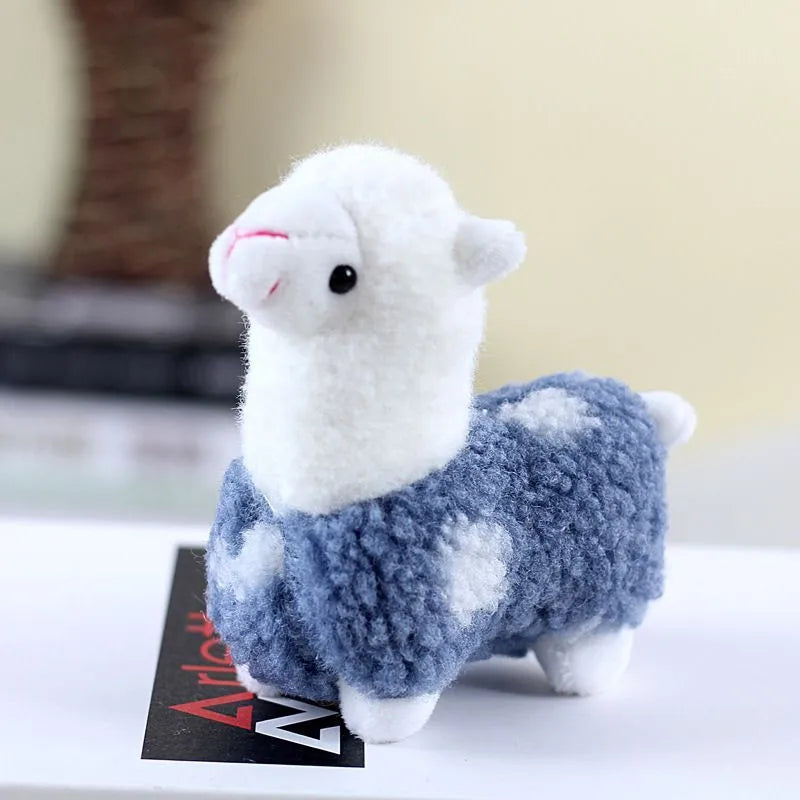 Creative Cute Lamb Pendant Alpaca Plush Pendant Doll Alpaca Doll Pendant Doll Wedding Drop Doll