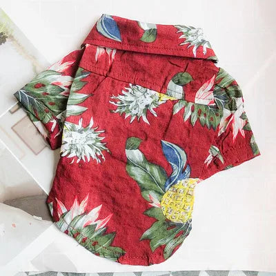 casual cloth color block pet clothing