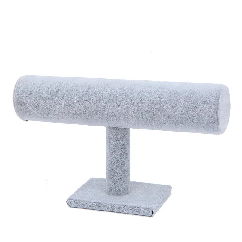 Single-layer flannel bracelet rack jewelry display rack watch display rack bracelet headdress flower headband jewelry shop shelf table