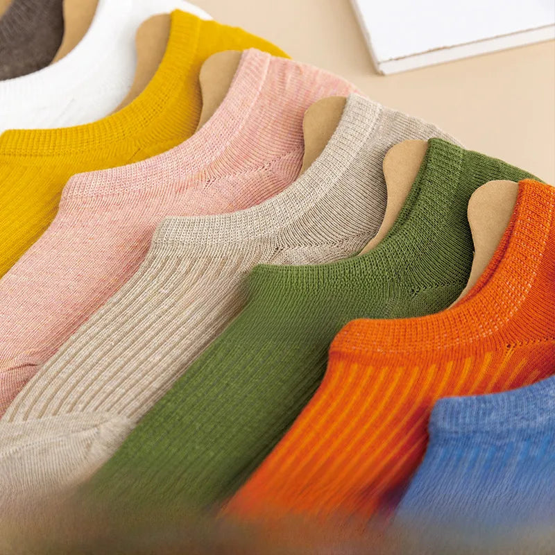 Zhuji socks ladies boat Socks summer shallow mouth invisible spring and autumn cotton non-slip with summer thin short socks women