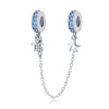 1 Piece Diameter 10.38mm 925 Sterling Silver Zircon Love Tortoise Heart Shape Polished Spacer Bars Jewelry Accessories