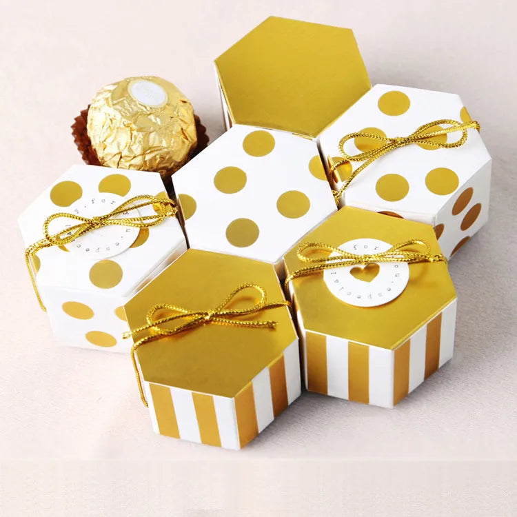 Simple Style Round Dots Stripe Paper Wedding Party Gift Wrapping Supplies