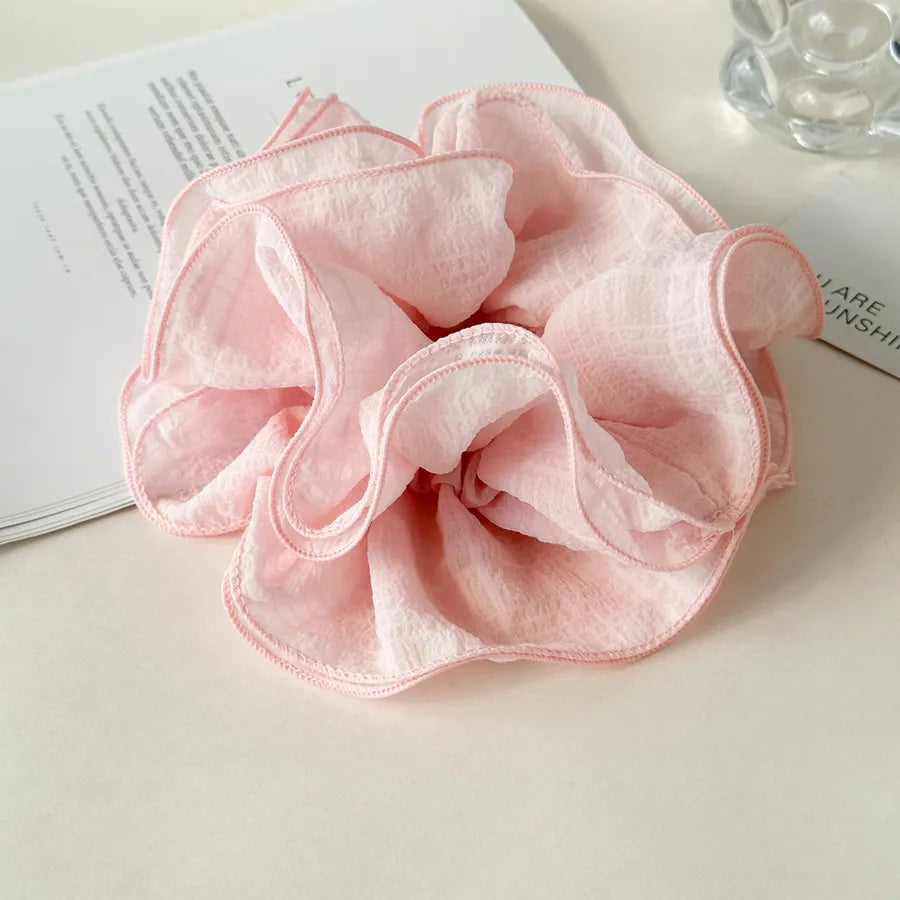 Elegant Lady Women's Solid Color Cloth Hair Tie