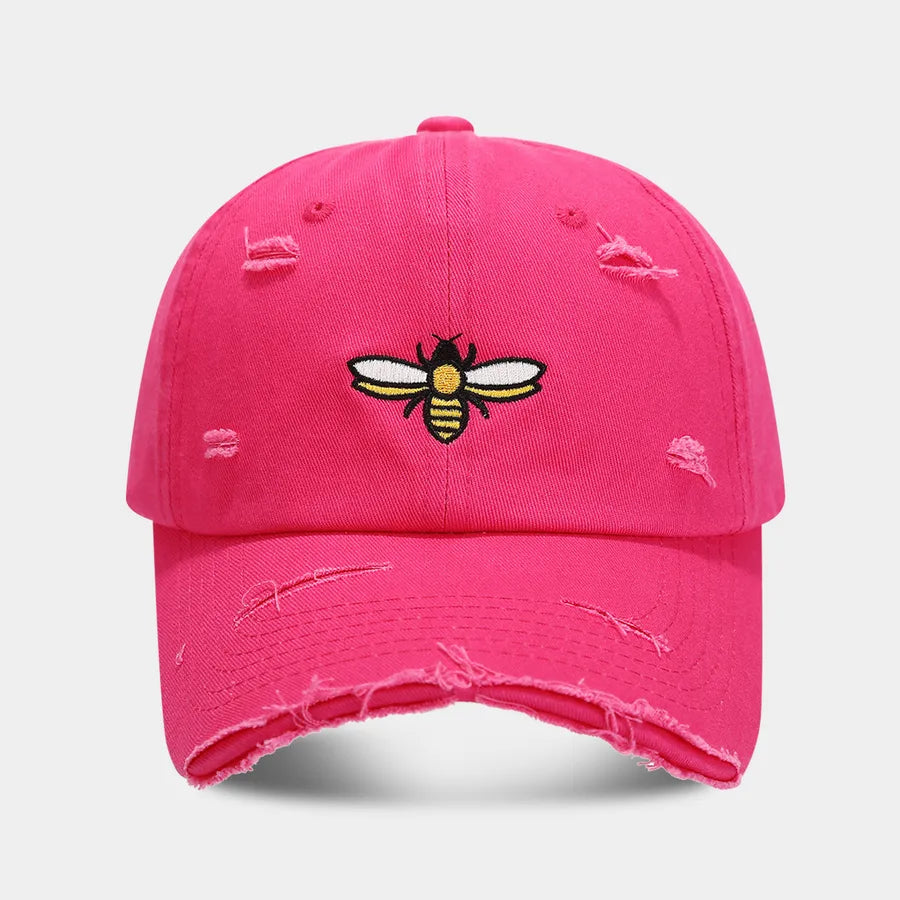 Women's Streetwear Solid Color Embroidery Curved Eaves Baseball Cap