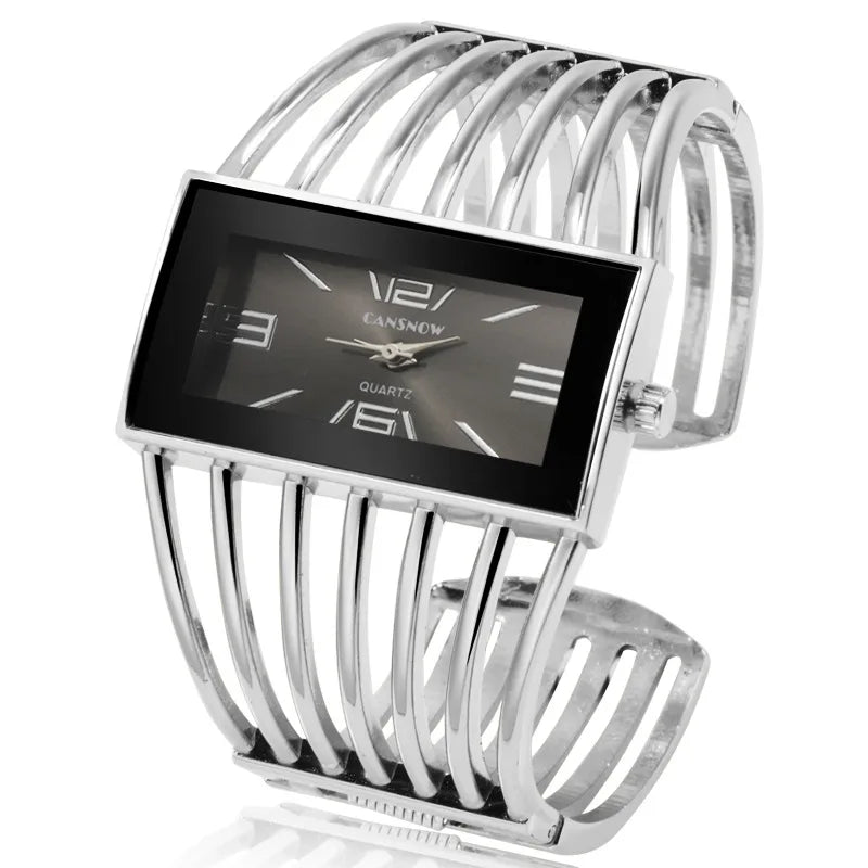 elegant lady geometric quartz women's watches