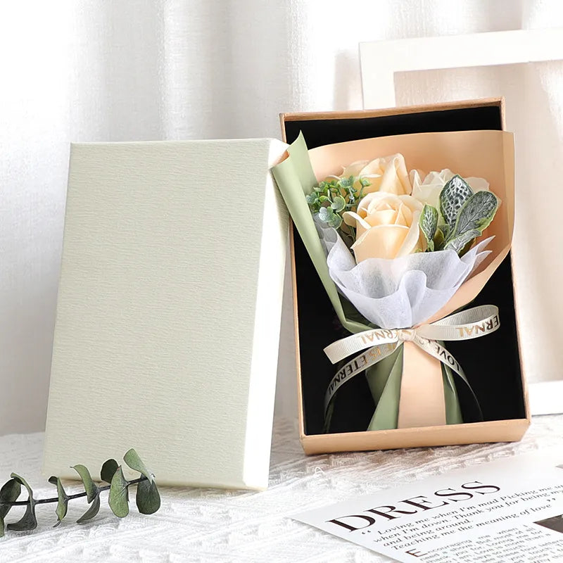 Valentine'S Day Romantic Multicolor Soap Flower Artificial flowers
