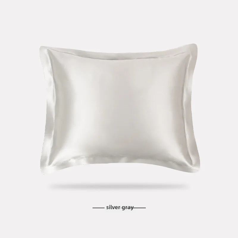 New 22 m double-sided silk pillowcase 100%  silk lunch break car cushion gift printed LOGO with core