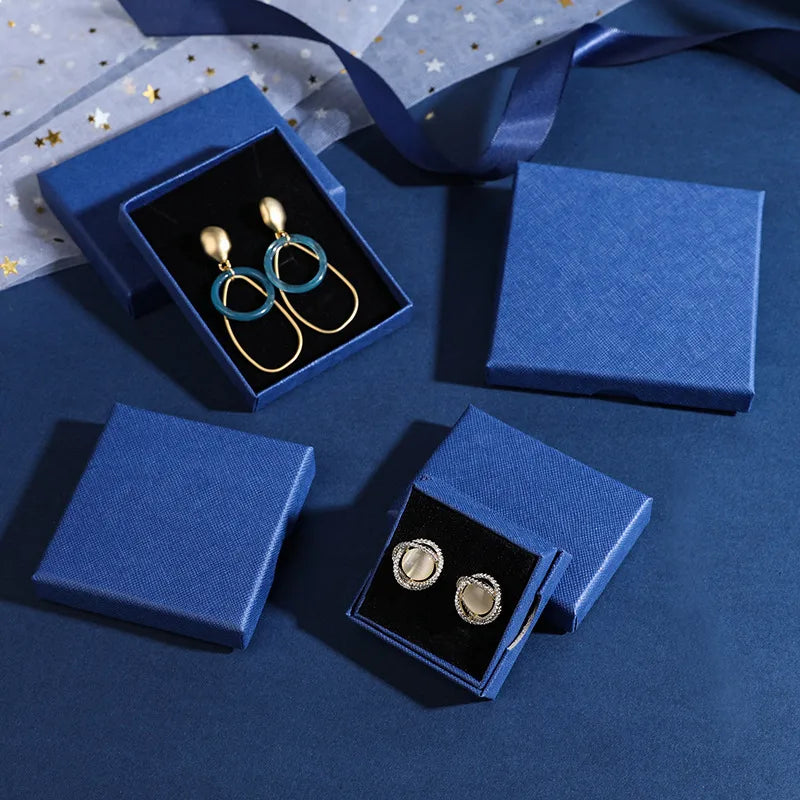 1 Piece Paper Simple Style Classic Style Holiday Daily Solid Color Jewelry Boxes