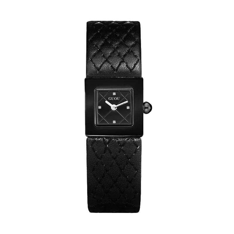 Vintage Style Classic Style Geometric Buckle Quartz Watch Women's Watches