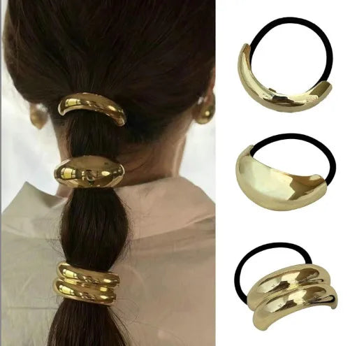Vacation Streetwear Women's Scallop Starfish Alloy Plating Hair Tie