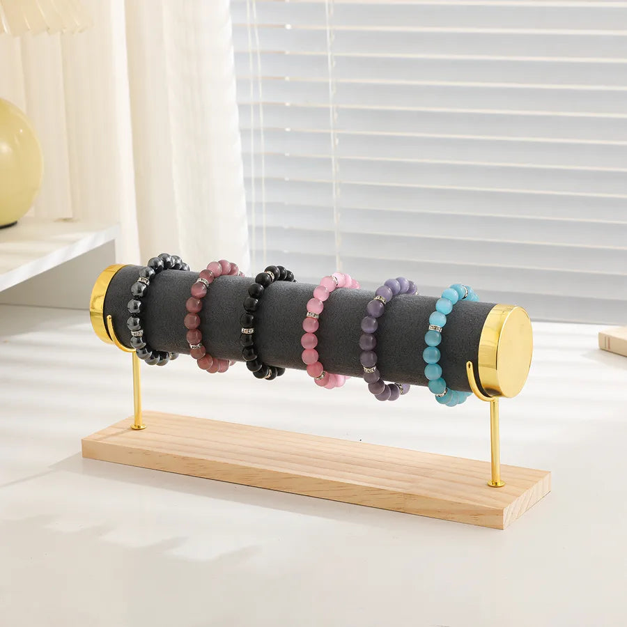 High-End Jewelry Display Stand Multi-Layer Bracelet Holder Watch Storage Rack Novelty Design Wooden Jewelry Accessory Showcase