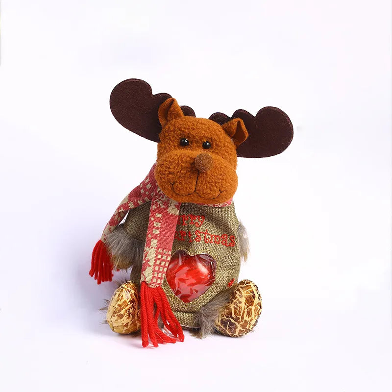 Christmas Cartoon Style Simple Style Color Block Holiday Festival Ornaments