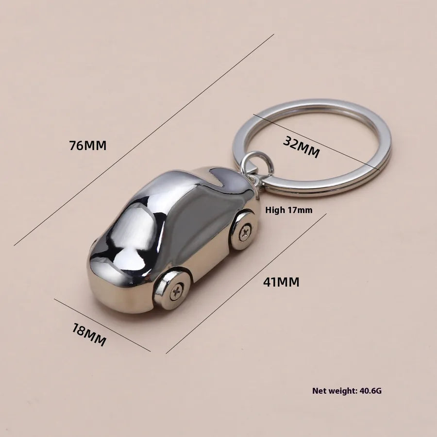 1 Piece Classic Style Car Metal Unisex Bag Pendant Keychain